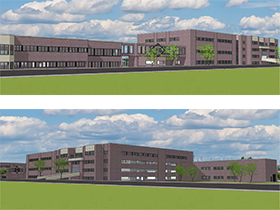 LRS Campus Expansion rendering